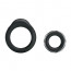 Эрекционные кольца - Ring Manhood Rings Black, 2 шт. - [Фото 1]