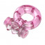 Эрекционное кольцо - Vibration and condom ring Pink - [Фото 4]