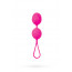 Вагинальные шарики - A-Toys, силикон, розовый, Ø 3,5 см - [Фото 3]