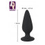 Анальная пробка - Black Velvet Butt Plug - [Фото 2]