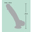 Фаллоимитатор с мошонкой - Medical Silicone Dildo 24 cm - [Фото 6]