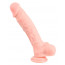 Фаллоимитатор с мошонкой - Medical Silicone Dildo 24 cm - [Фото 1]