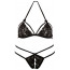 Комплект белья - 2211254 Lace Set black, XL - [Фото 1]