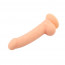 Фаллоимитатор с мошонкой - Naked Legend Liquid Silicone Trooper Flesh Dildo - [Фото 5]