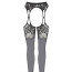 Чулки - 2530171 Suspender Tights, black, S-L - [Фото 2]