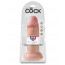 Фаллоимитатор с мошонкой - King Cock 10in. Chubby - [Фото 4]