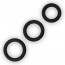 Эрекционные кольца - Power Plus Soft Silicone Snug Ring Black Black - [Фото 2]