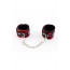 Кружевные наручники Toyfa Marcus, красный, 42 см - [Фото 3]