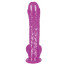 Фаллоимитатор с мошонкой - Ready Mate Softdildo Lila - [Фото 3]