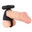 Эрекционное кольцо - Black Velvets Cock & Ball Ring - [Фото 2]