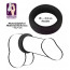 Эрекционное кольцо - Black Velvets Cock Ring, 3.2 см - [Фото 1]