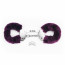 Наручники - Fetish Pleasure Metal Hand Cuffs Purple - [Фото 5]