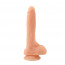 Фаллоимитатор с мошонкой - Naked Legend Liquid Silicone Moocher Flesh Dildo - [Фото 5]