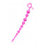 Анальная цепочка ToDo By Toyfa Long Sweety, силикон, розовая, 34 см, ø 2,7 см - [Фото 5]