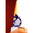 Анальная цепочка ToDo By Toyfa Froggy, силикон, синяя, 27,4 см, ø 1,4 см - [Фото 2]
