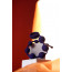 Анальная цепочка ToDo By Toyfa Grape, силикон, фиолетовая, 35 см, ø 2,7 см - [Фото 1]