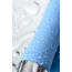 Вибратор с функцией нагрева и пульсирующими шариками Physics Fahrenheit, силикон, голубой, 19 см - [Фото 3]