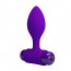 Анальная пробка - Pretty Love Vibra Butt Plug Purple - [Фото 3]