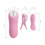 Зажимы для сосков - Romantic Wave Vibrating Nipple Clamps Pink - [Фото 5]