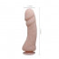 Фаллоимитатор - Solid Penis Dong Suction Cup, TPR, Flesh, 6x24 см - [Фото 1]