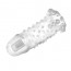 Насадка на член - Penis Sleeve 1, On-Contact Vibrator On The Top, Crystal - [Фото 3]