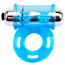 Ерекційне віброкільце - Get Lock Vibrating Bull Ring Blue - [Фото 2]
