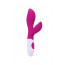 Вибратор с клиторальным стимулятором Toyfa A-Toys Lilu, силикон, розовый, 20 см - [Фото 2]