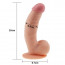 Фаллоимитатор с мошонкой - The Ultra Soft Dude Flesh 8.5