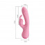 Вибратор - Pretty Love Broderick Vibrator Light Pink - [Фото 3]