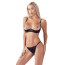 Комплект белья - 2221179 Cottelli Collection Shelf Bra Set Sparkle, черный - [Фото 1]
