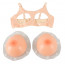 Силиконовая грудь - 2460769 Cottelli Collection Breasts With Bra, телесный, S-L - [Фото 4]
