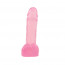 Фаллоимитатор - Hi-Rubber 7.7 Inch Dildo Pink - [Фото 3]