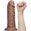 Фаллоимитатор - LoveToy 10.5'' Realistic Chubby Dildo Flesh - [Фото 1]