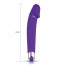 Вибратор - Rechargeable IJOY Silicone Dildo Purple - [Фото 1]