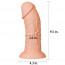 Фаллоимитатор - LoveToy 9.5'' Realistic Curved Dildo Flesh - [Фото 2]