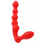 Purrfect Silicone Butt Plug Red - [Фото 2]
