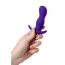 Анальная пробка с вибрацией A-Toys By Toyfa размера S, влагостойкая, силикон, фиолетовая, 11,2 см - [Фото 6]