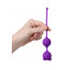Вагинальные шарики A-Toys By Toyfa, силикон, фиолетовые, ø 2,7 см - [Фото 5]