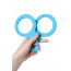 Силиконовые наручники A-Toys By Toyfa, силикон, голубые, 33 см - [Фото 3]