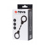 Силиконовые наручники A-Toys By Toyfa, силикон, черные, 33 см - [Фото 3]