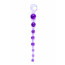 Анальная цепочка - Boss Jelly Anal Beads Purple - [Фото 2]
