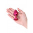 Анальный страз Metal By Toyfa, металл, красный, с кристалом цвета рубин 8,2 см, ø3,4 см, 85 г. - [Фото 6]