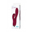 Вібратор - Vibrator with clitoral stimulator L'EROINA by TOYFA Mion, silicone, burgundy, 22 cm - [Фото 1]