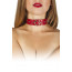 Нашийник Leather Restraints Collar, RED - [Фото 3]