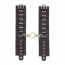 Наручники Leather Rastraints Hand Cuffs, Black - [Фото 2]