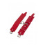 Наручники Leather Dominant Hand Cuffs, RED - [Фото 2]