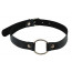 Кляп Leather O-Ring Gag, Black - [Фото 1]