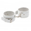 Наручники Leather Standart Hand Cuffs, White - [Фото 1]
