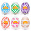 Набір мастурбаторів - Tenga Egg Variety Wonder Pack - [Фото 5]