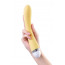 Вібратор - Flovetta by Toyfa Calla, silicone, yellow, 22 cm - [Фото 3]